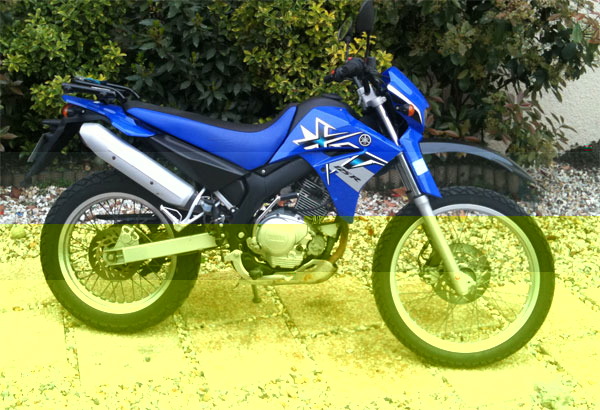 Yamaha XT 125 de ma Femme